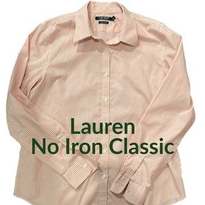 Just Reduced! Lauren Non-Iron Classic Shirt Sz XL